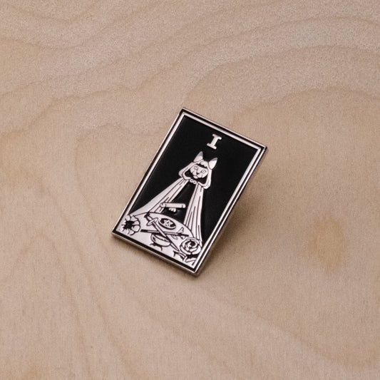 The Cat Magician | Major Arcana Tarot Enamel Pin